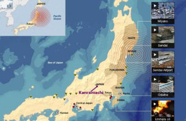 Mappa epicentro